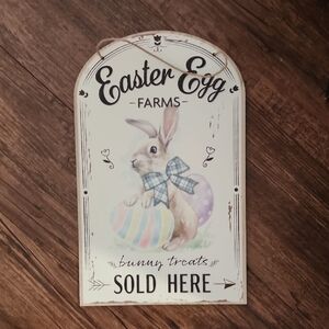 New Easter Egg Farms Decorative Sign